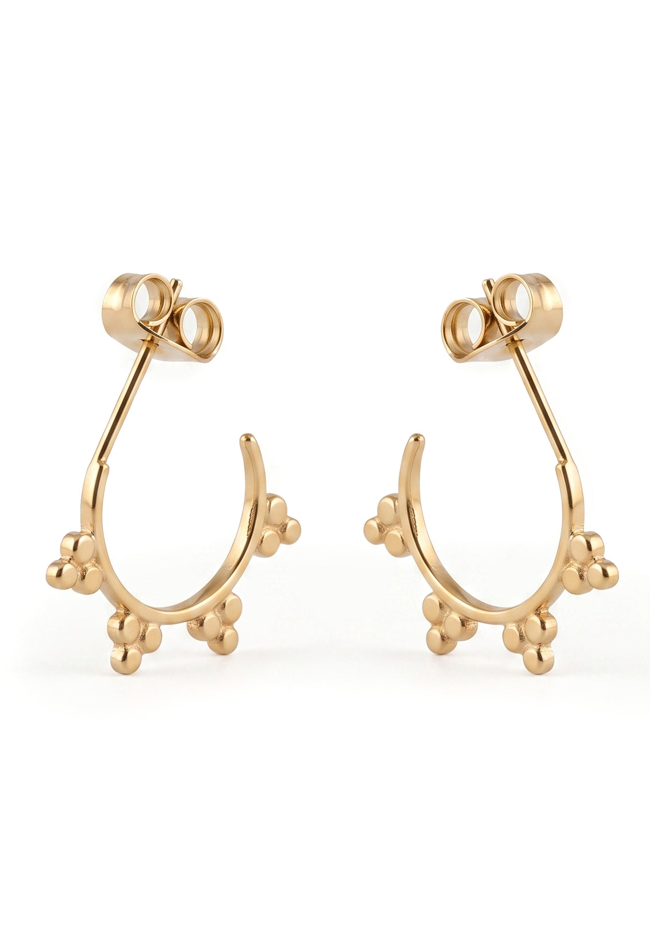 Akitsune Naya Earring gold tone