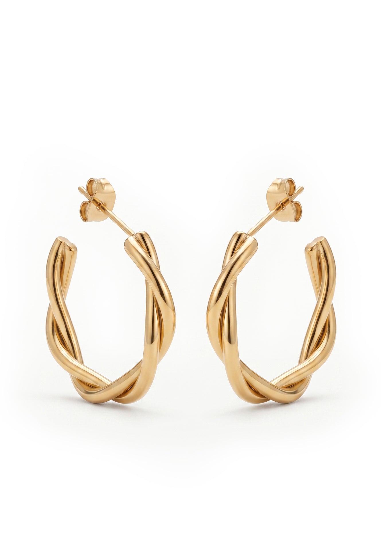 Akitsune Ophelia Earring gold tone Double