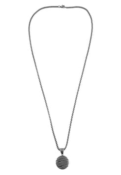 Akitsune-Orbis-Pendant-Necklace-Antique-Silver-Damscus-Earth-Chain-Full