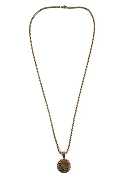 Akitsune-Orbis-Pendant-Necklace-Brass-Damscus-Earth-Chain-Full