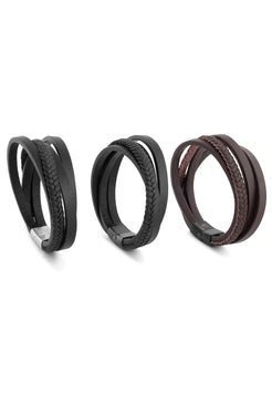 Akitsune-Pathfinder-Synthetic-Leather-Bracelet-Collection