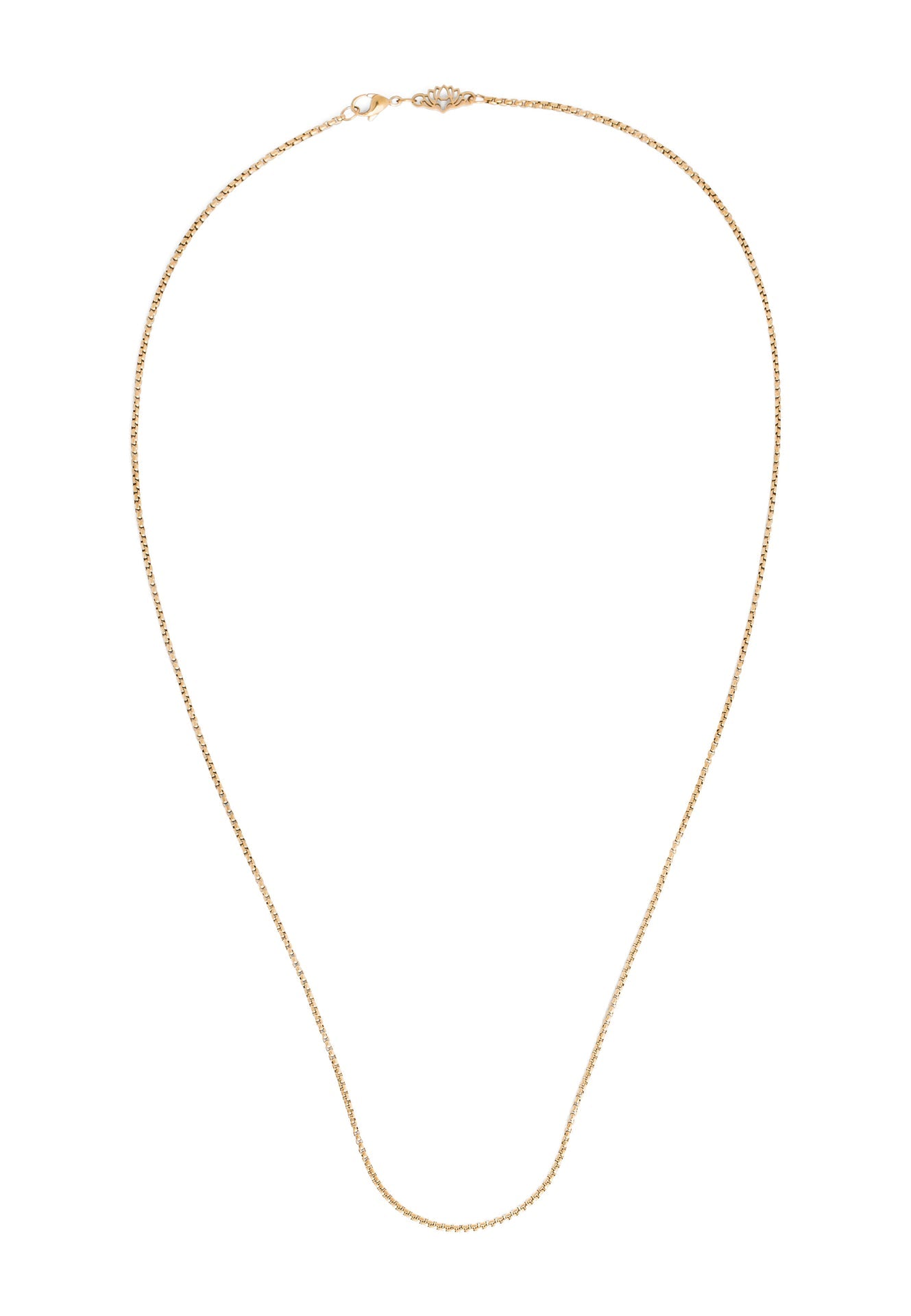 Akitsune-Pearl-Necklace-Chain-Gold-Model-3mm