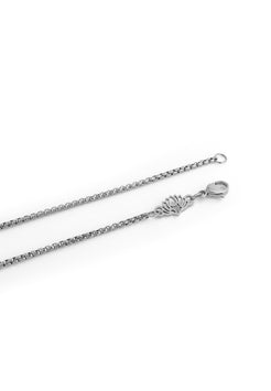 Akitsune-Pearl-Necklace-Chain-Silver-Model-3mm-Lobster