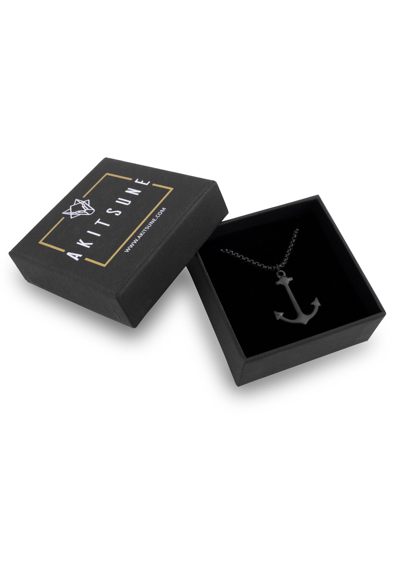 Akitsune-Portus-Anchor-Pendant-Matte-Black-Box-Packaging