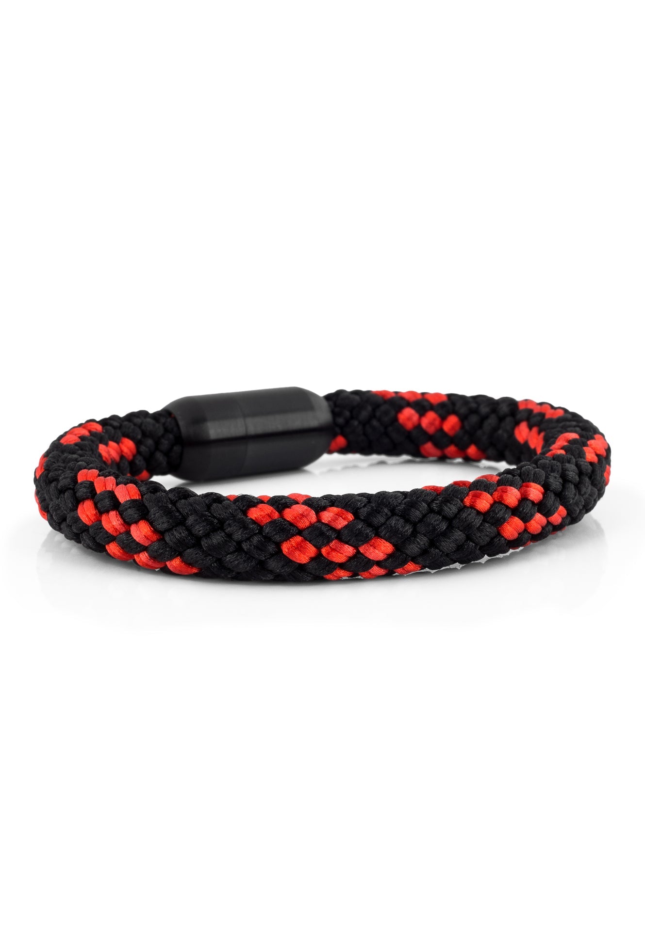 Akitsune-Portus-Nautical-Bracelet-Black-Black-Red-Back