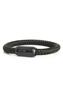 Akitsune-Portus-Nautical-Rope-Bracelet-Matte-Black-Olive-2