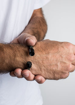 Akitsune-Portus-Nautical-Rope-Bracelet-Matte-Black-Olive-7