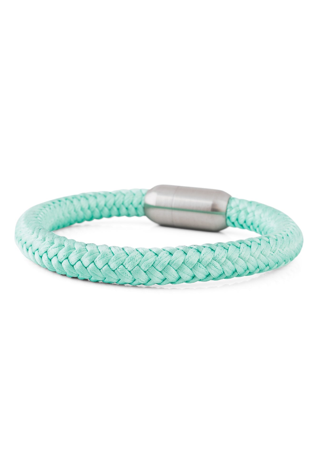 Akitsune-Portus-Nautical-Rope-Bracelet-Silver-Mintgreen-5