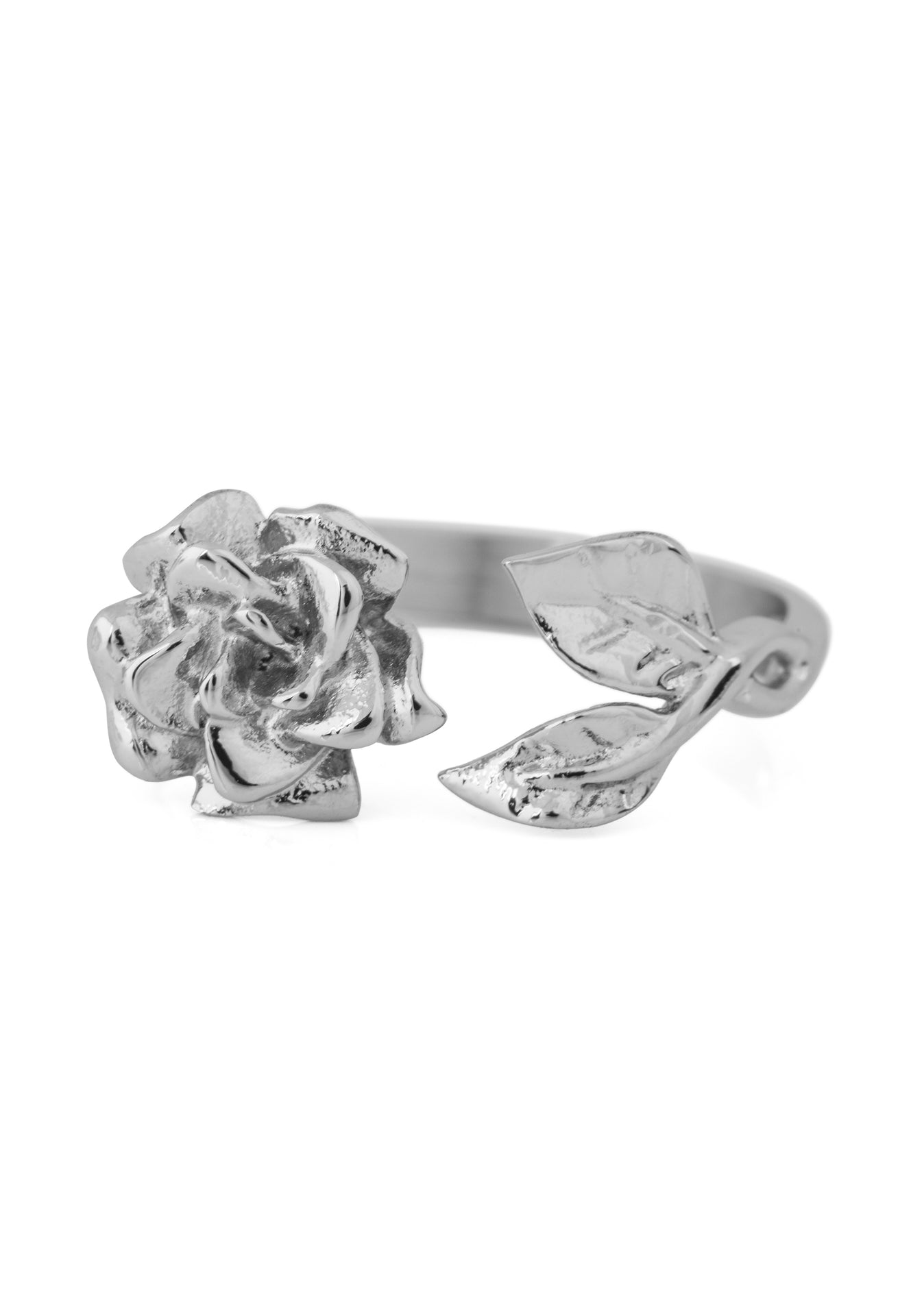 Akitsune-Rosa-Ring-Silver-Stainless-Steel-3