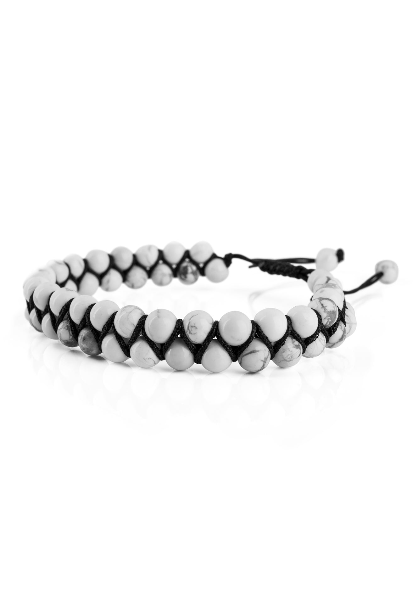 Akitsune-Sensei-Beaded-Bracelet-Marble-White-3
