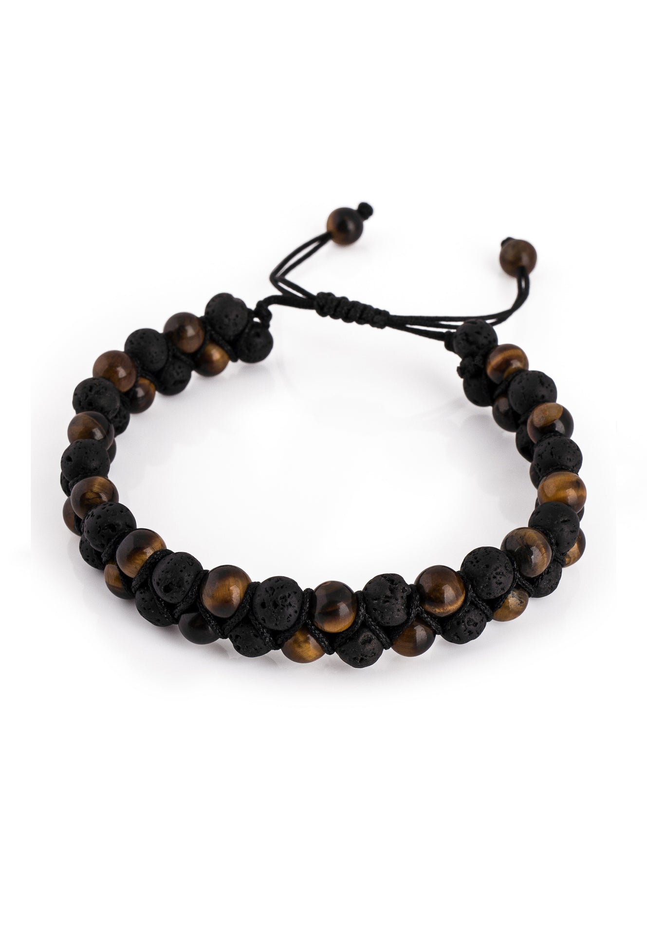 Akitsune-Sensei-Beaded-Bracelet-Tiger-Eye-Yellow-Lava-stone-2