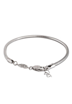 Akitsune-Serpent-Snake-Chain-Link-Bracelet-Silver-3-mm-Full-2