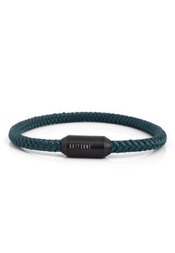 Akitsune-Silvus-Nylon-Bracelet-Matte-Black-Dark-Green-3