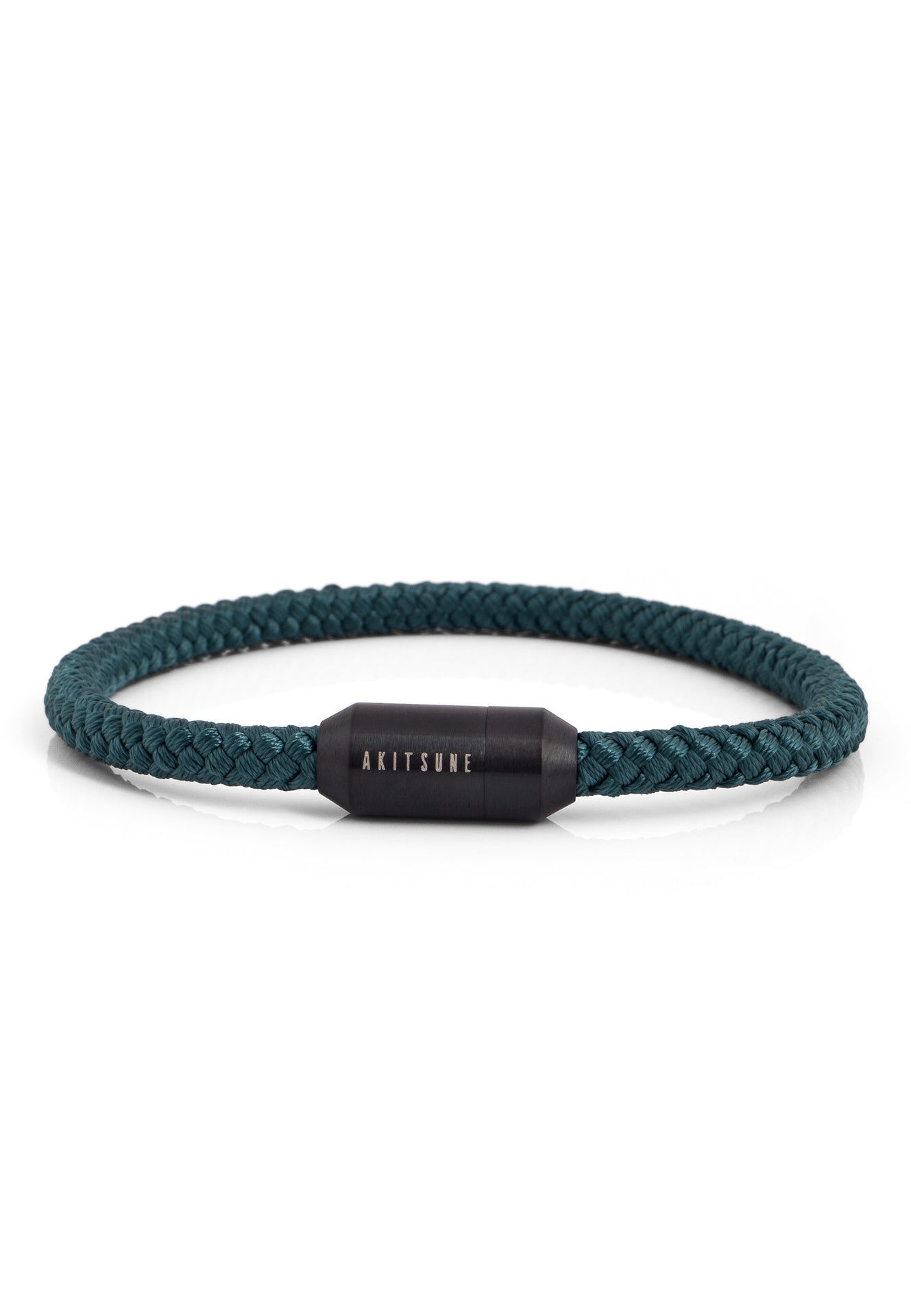 Akitsune-Silvus-Nylon-Bracelet-Matte-Black-Dark-Green-3