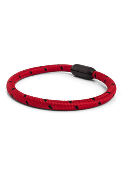 Akitsune-Silvus-Nylon-Bracelet-Matte-Black-Red-Black-5