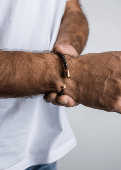 Akitsune-Silvus-Nylon-Bracelet-Matte-Gold-Olive-Animated