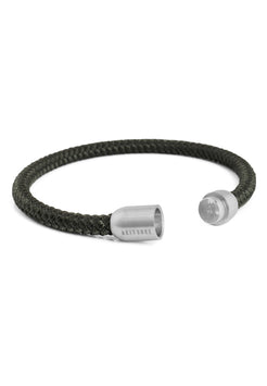 Akitsune-Silvus-Nylon-Bracelet-Matte-Silver-Olive-3
