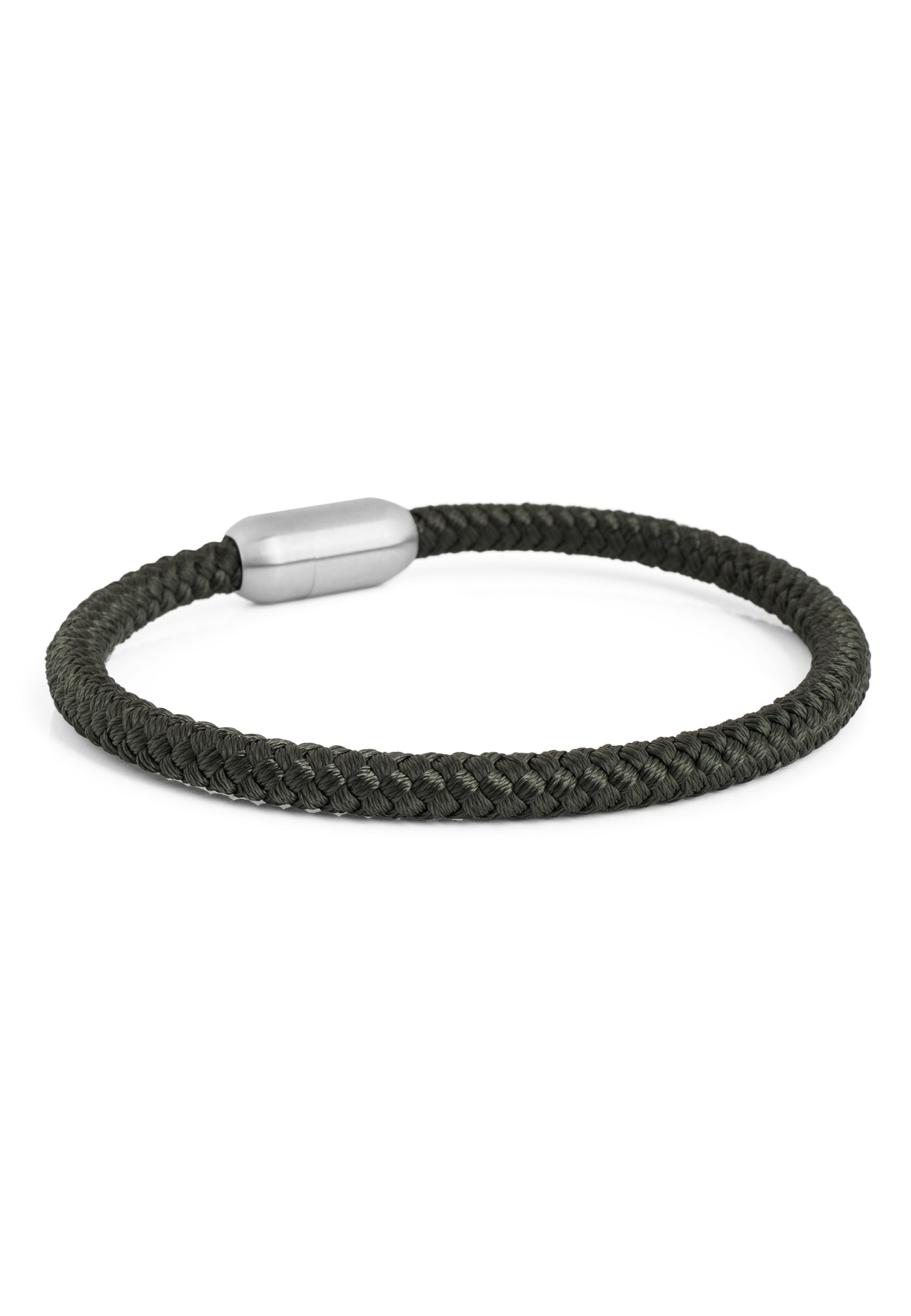 Akitsune-Silvus-Nylon-Bracelet-Matte-Silver-Olive-5