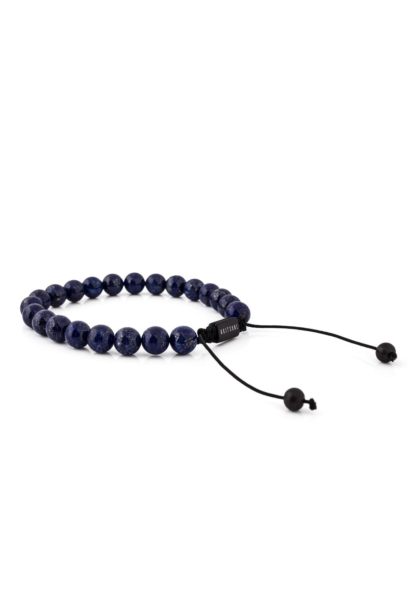 Akitsune-Venatio-Beaded-Bracelet-Black-Lapis-Blue-4
