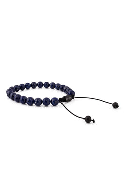 Akitsune-Venatio-Beaded-Bracelet-Black-Lapis-Blue-4
