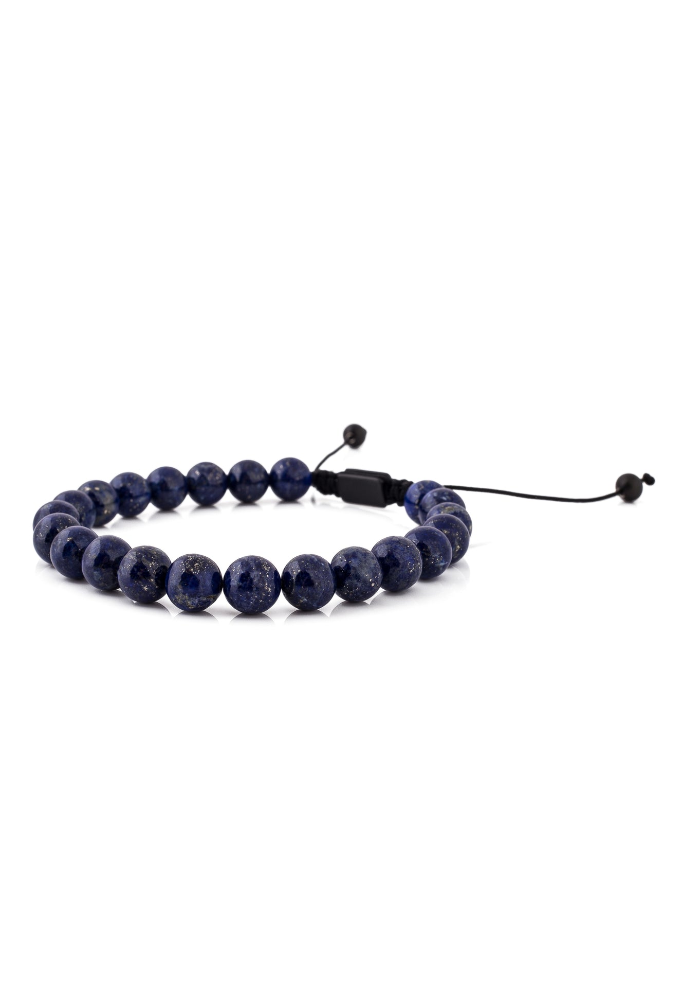 Akitsune-Venatio-Beaded-Bracelet-Black-Lapis-Blue-5