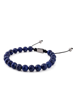 Akitsune-Venatio-Beaded-Bracelet-Silver-Lapis-Blue-5