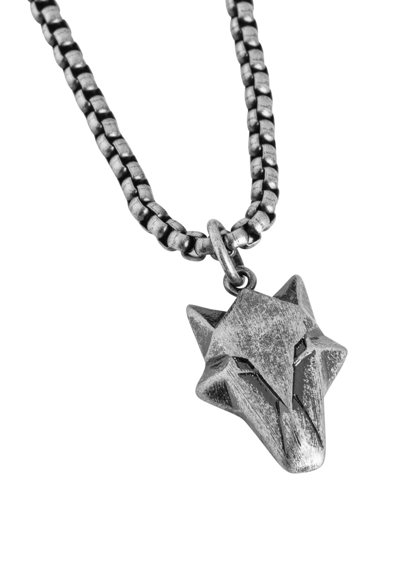 Akitsune-Vulpes-Pendant-Necklace-Fox-Style-Antique-Silver
