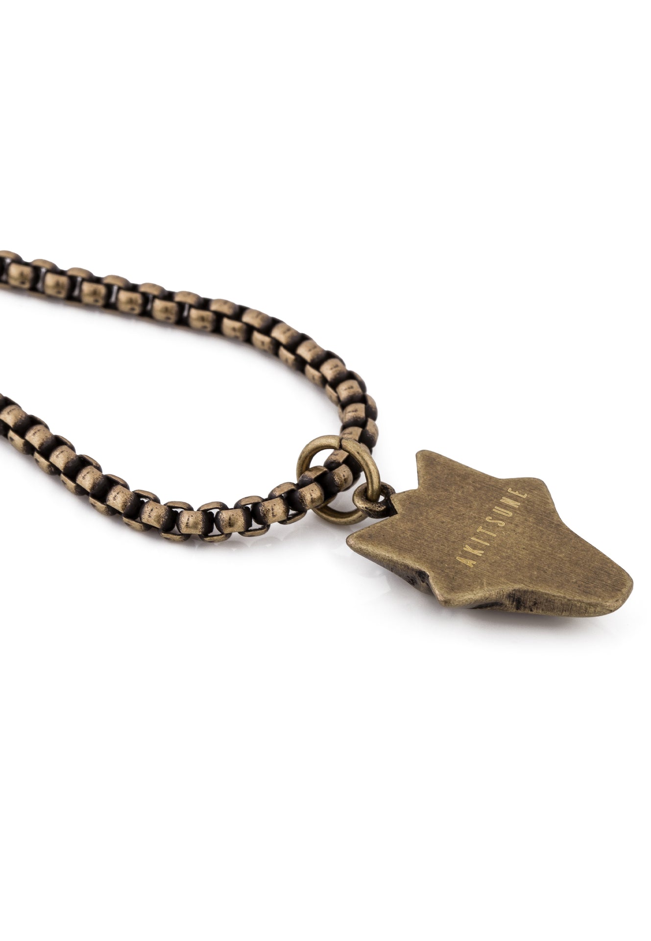 Akitsune-Vulpes-Pendant-Necklace-Fox-Style-Brass-Back