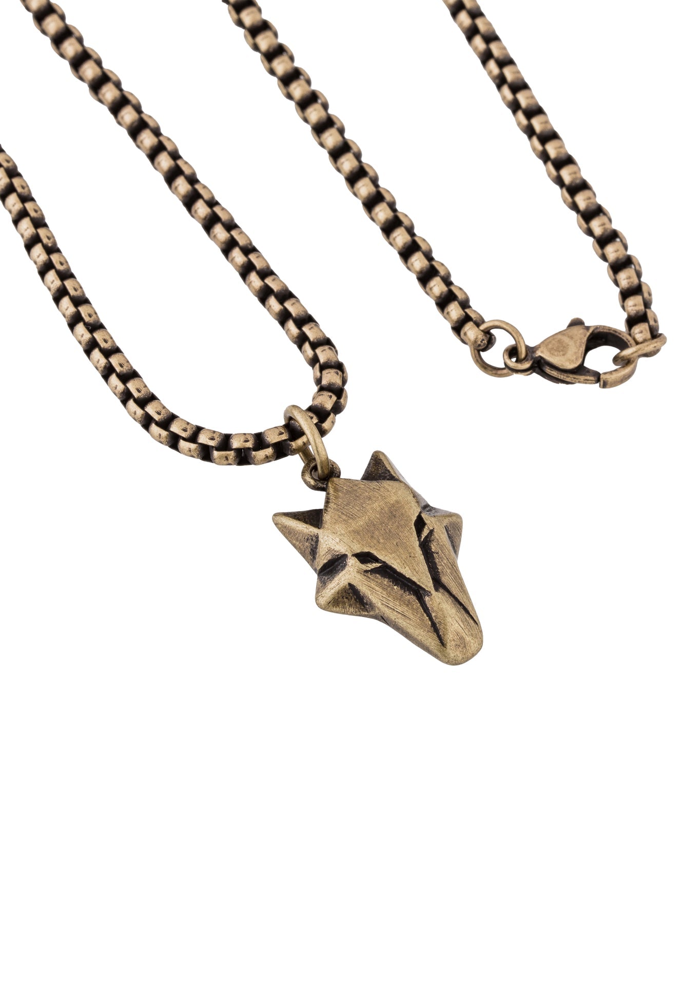Akitsune-Vulpes-Pendant-Necklace-Fox-Style-Brass-Flat-2