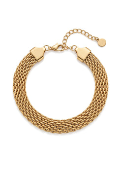Akitsune Caelus women's bracelet in gold tone