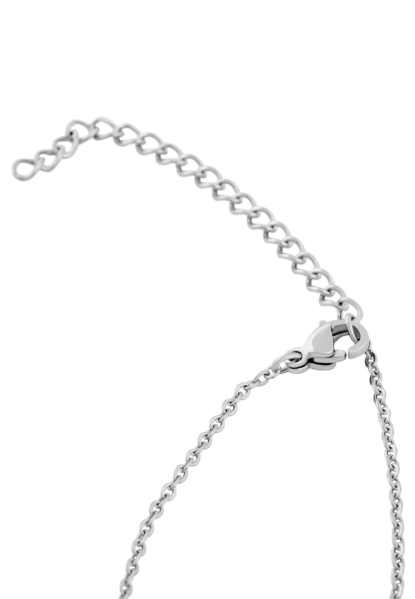 Love-Necklace-Silver-Adjustable-Chain