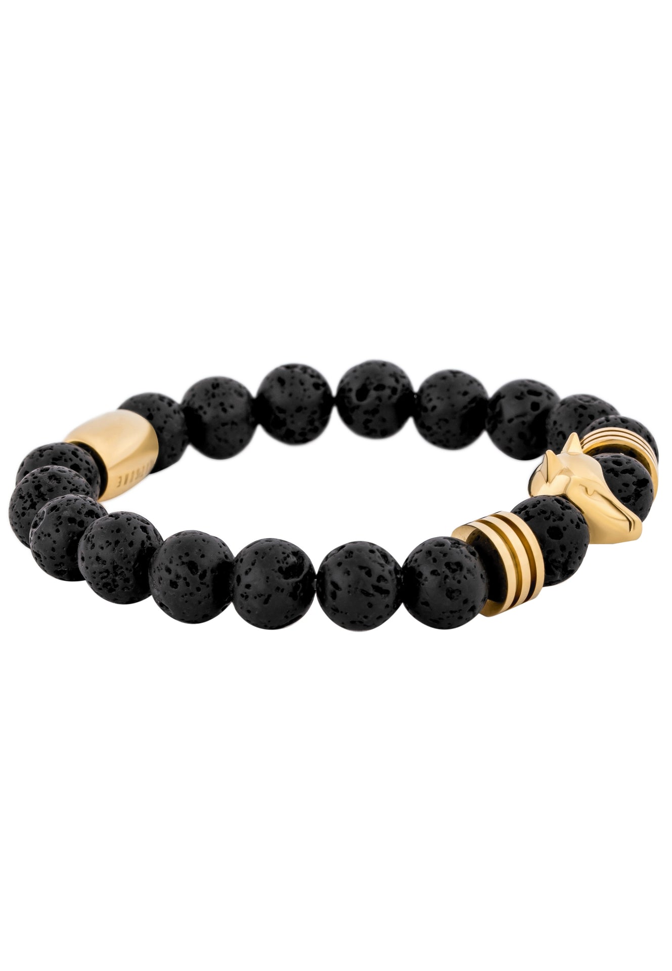 Obsidian-Bracelet-Gold-Lavastone-Black-Bead-Side