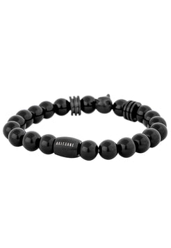 Obsidian-Bracelet-Matte-Black-Black-Bead-Back