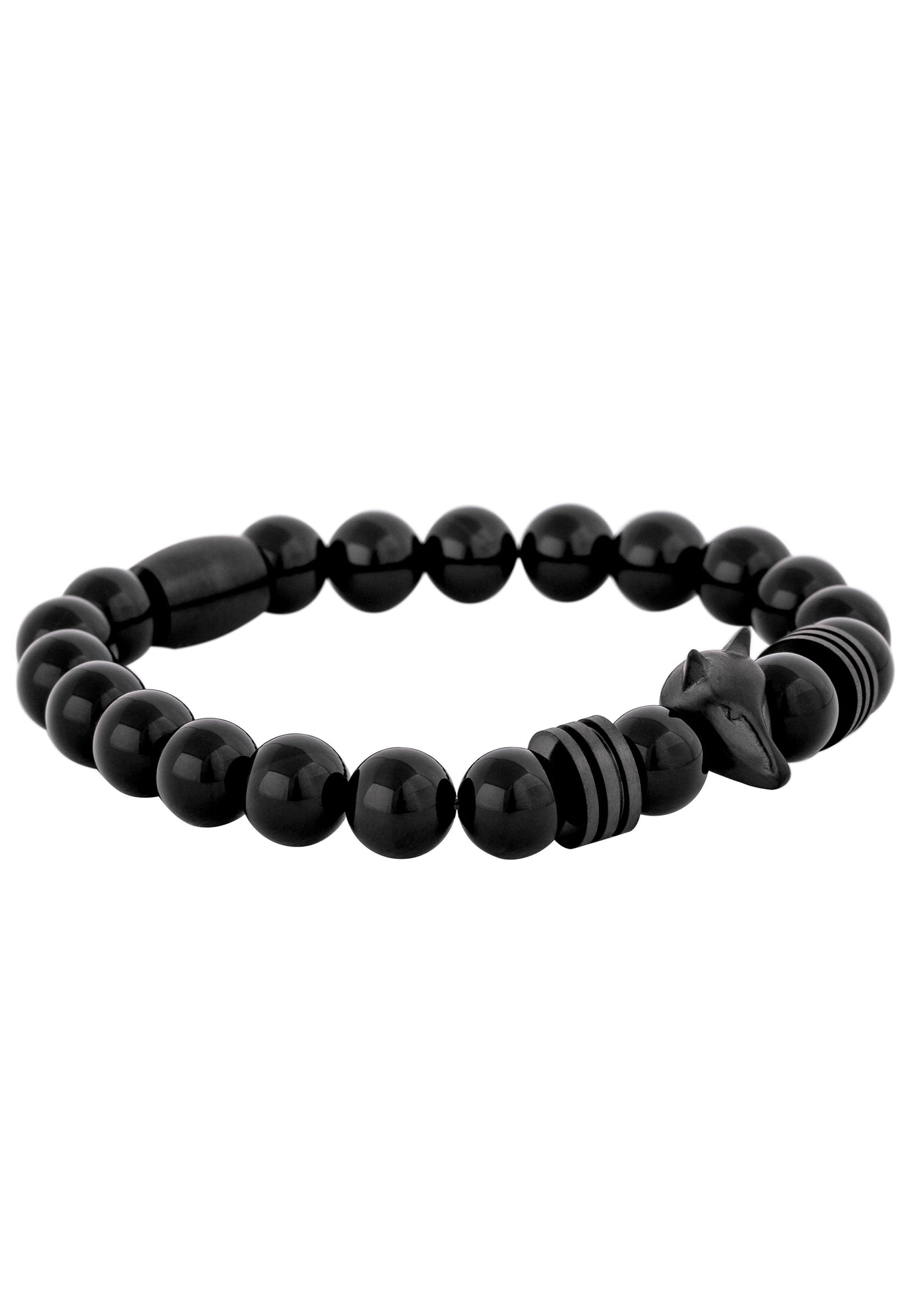 Obsidian-Bracelet-Matte-Black-Black-Bead