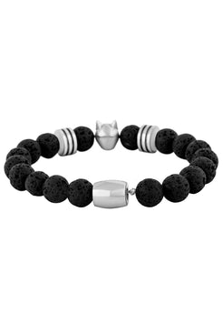 Obsidian-Bracelet-Silver-Lavastone-Black-Bead-Back