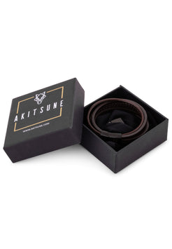 Pax-Leather-Bracelet-Matte-Black-Brown-Mens-Box-Packaging