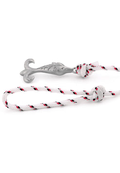 Vulpes-Nautical-Bracelet-Maritim-Women-Men-s-Double-Wrapped-Fox-Anchor-Silver-White-Blue-Red-Detail